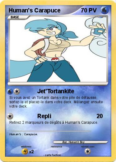 Pokemon Human's Carapuce