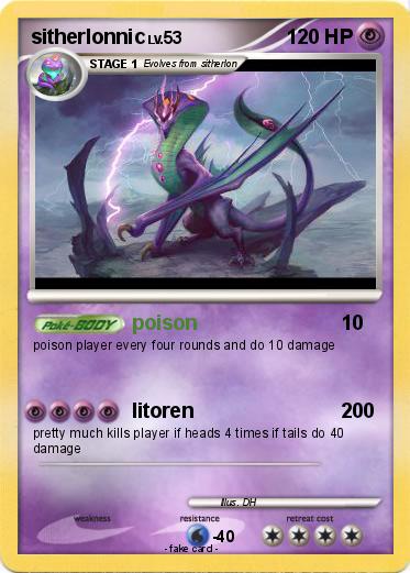Pokemon sitherlonnic
