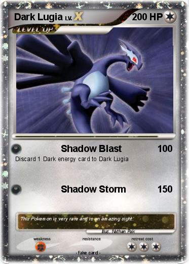 Pokemon Dark Lugia
