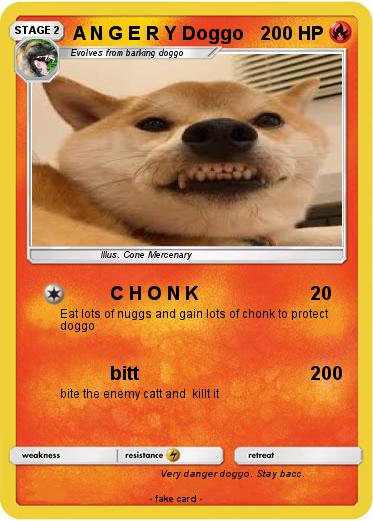 Pokemon A N G E R Y Doggo