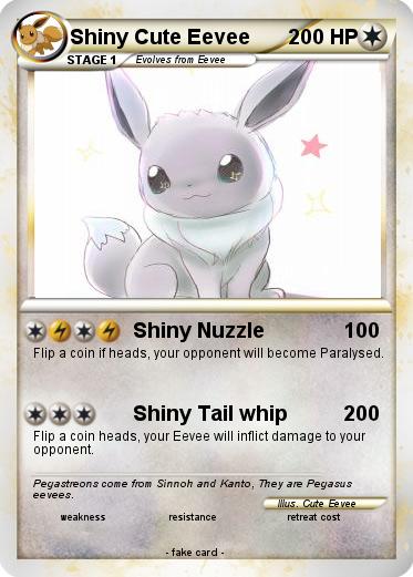 Pokemon Shiny Cute Eevee