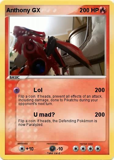 Pokemon Anthony GX