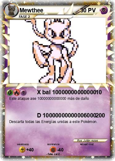 Pokemon Mewthee