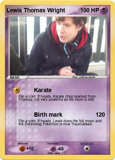 Pokemon Lewis Thomas Wright