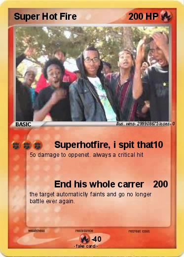 Pokemon Super Hot Fire