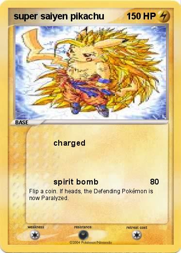 Pokemon super saiyen pikachu