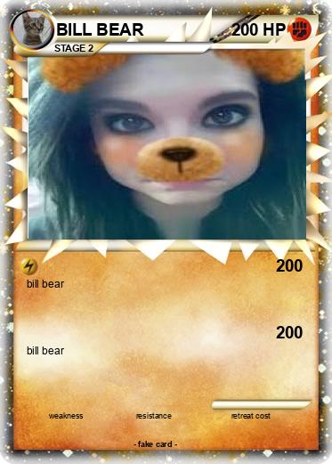 Pokemon BILL BEAR
