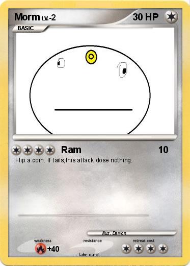 Pokemon Morm