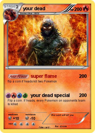 Pokemon your dead