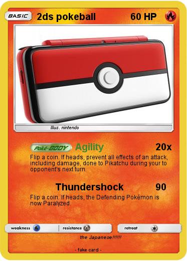 Pokemon 2ds pokeball