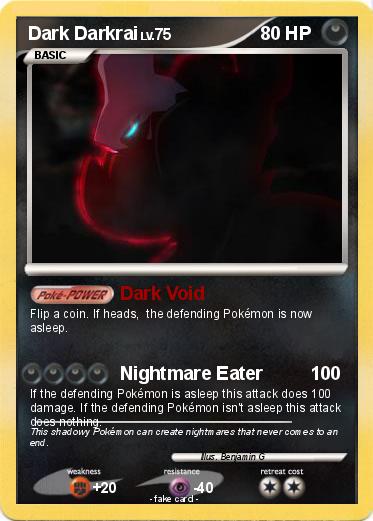Pokemon Dark Darkrai