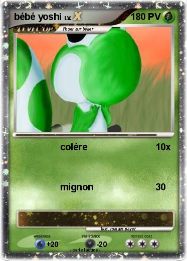Pokemon bébé yoshi