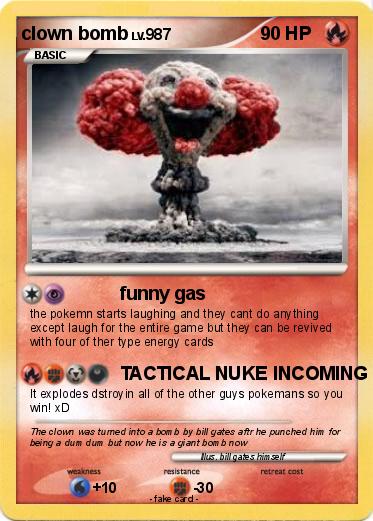 Pokemon clown bomb