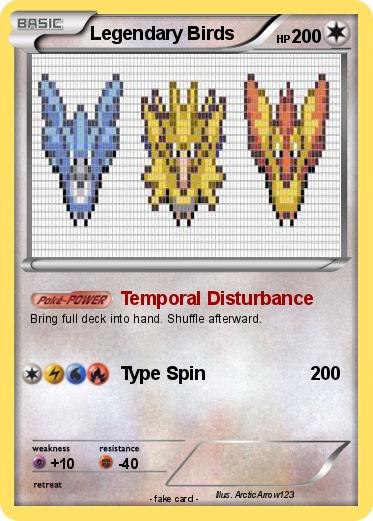 Pokemon Legendary Birds