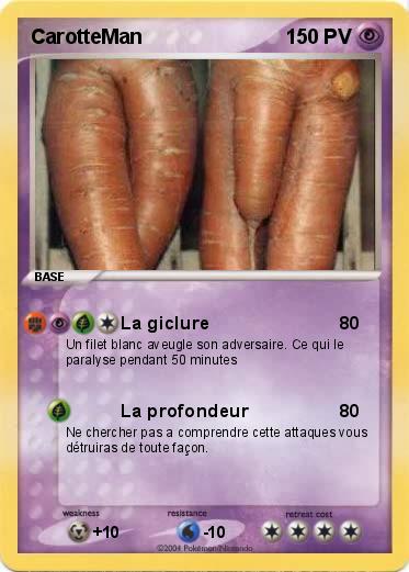 Pokemon CarotteMan