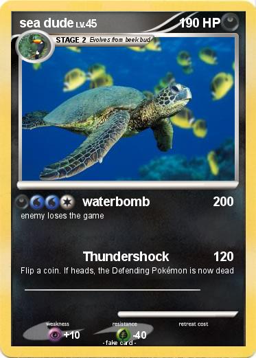 Pokemon sea dude