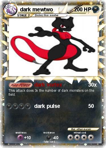Pokemon dark mewtwo