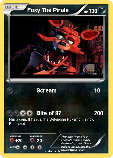 Pokemon Foxy The Pirate