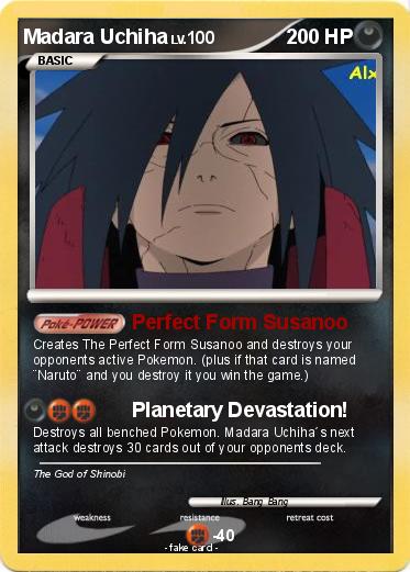 Pokemon Madara Uchiha