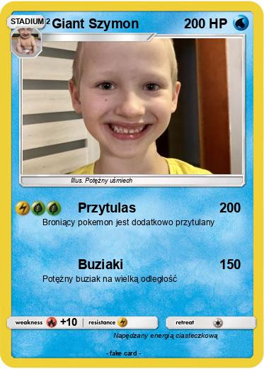 Pokemon Giant Szymon