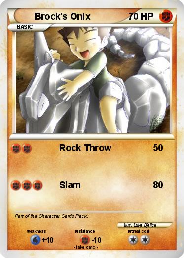 Pokemon Brock's Onix