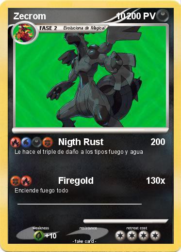 Pokemon Zecrom                            10