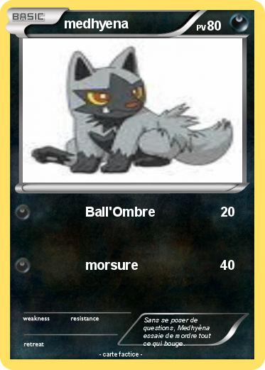 Pokemon medhyena