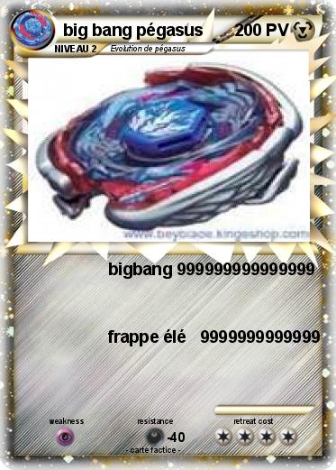 Pokemon big bang pégasus