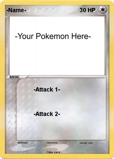 Pokemon -Name-