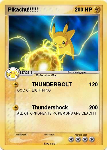 Pokemon Pikachu!!!!!!