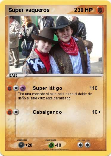 Pokemon Super vaqueros                2
