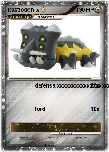 Pokemon bastiodon