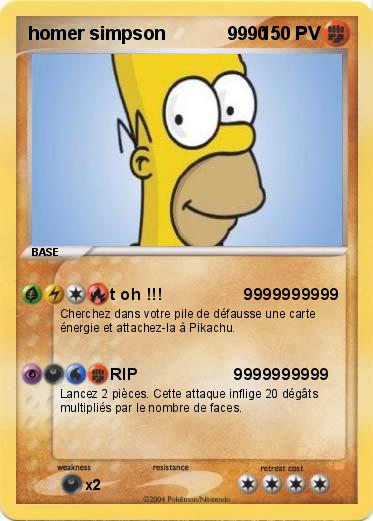 Pokemon homer simpson            9990
