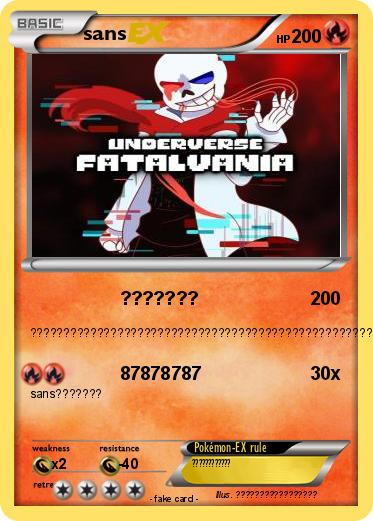 Pokemon sans