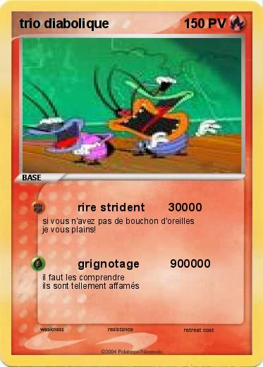 Pokemon trio diabolique