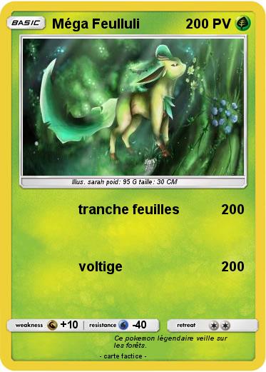 Pokemon Méga Feulluli