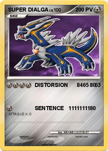 Pokemon SUPER DIALGA