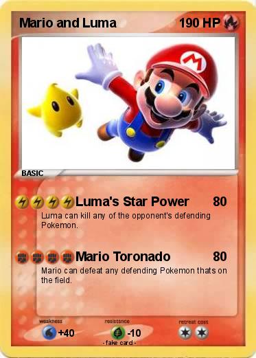 Pokemon Mario and Luma