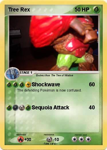 Pokemon Tree Rex