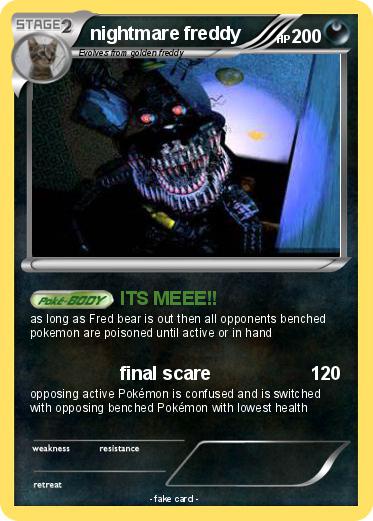 Pokemon nightmare freddy