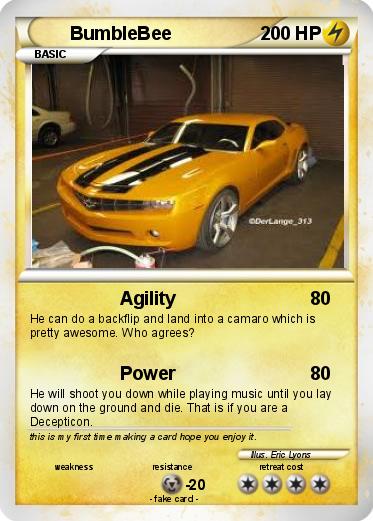 Pokemon BumbleBee