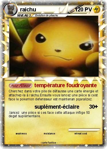 Pokemon raichu