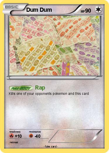 Pokemon Dum Dum