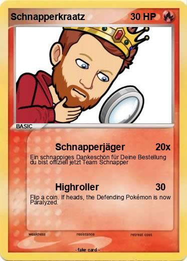 Pokemon Schnapperkraatz