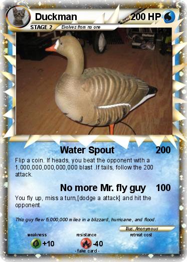 Pokemon Duckman
