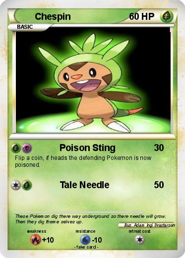 Pokemon Chespin