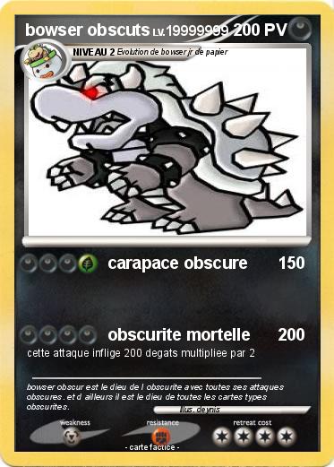 Pokemon bowser obscuts