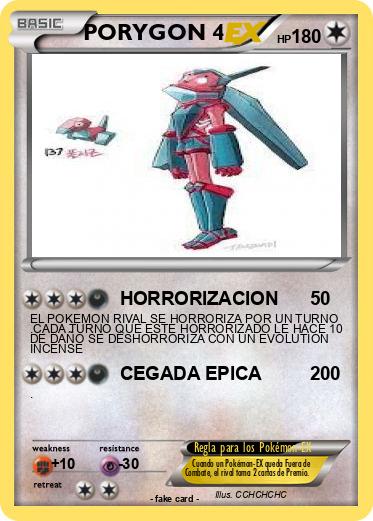 Pokemon PORYGON 4