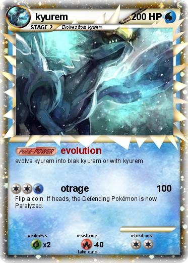 Pokemon kyurem