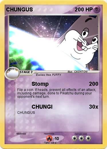 Pokemon CHUNGUS